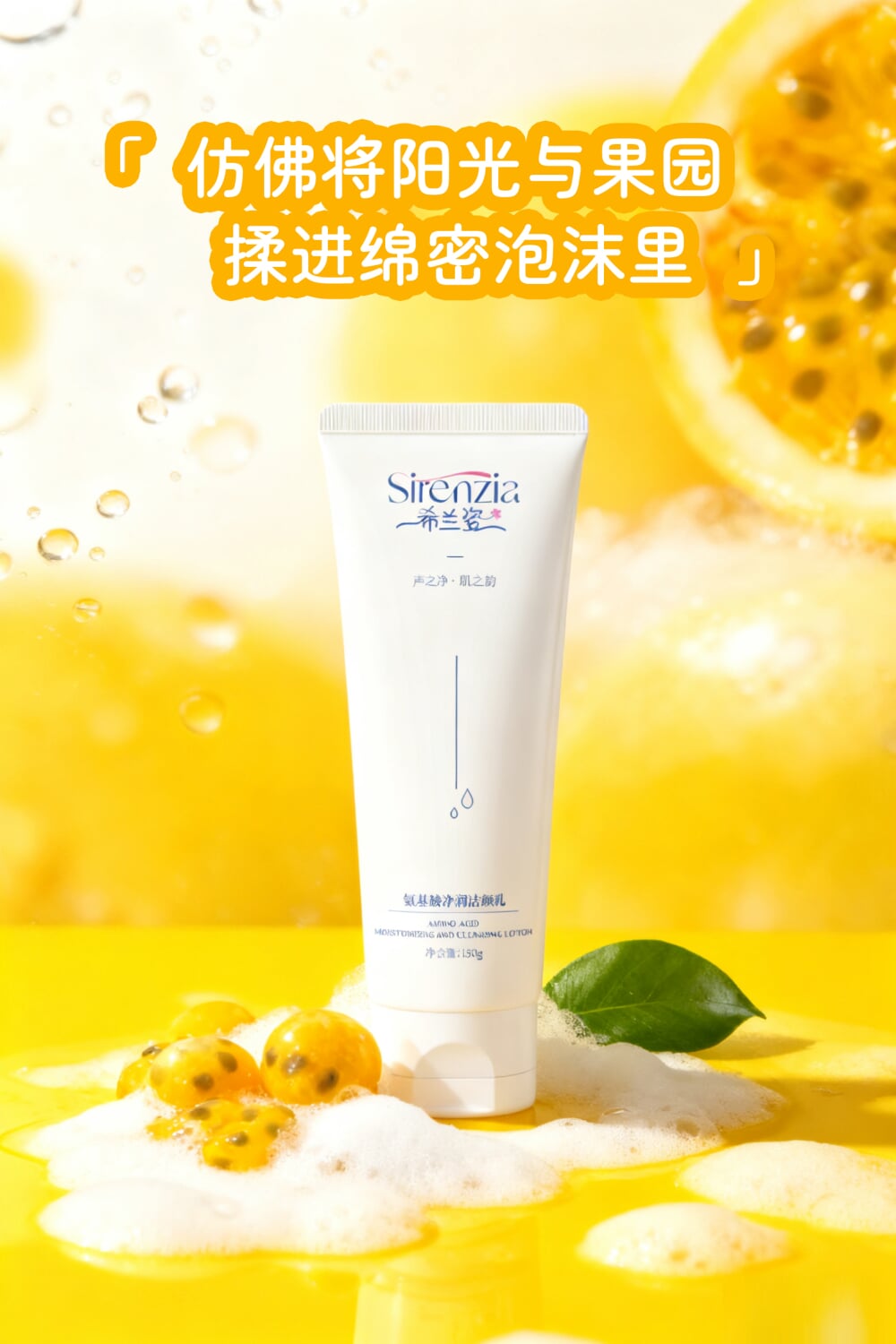 希兰姿氨基酸净润洁颜乳详情图7